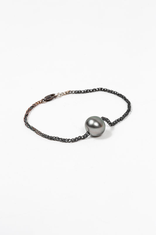 Poema Bracelet with Tahitian Pearl