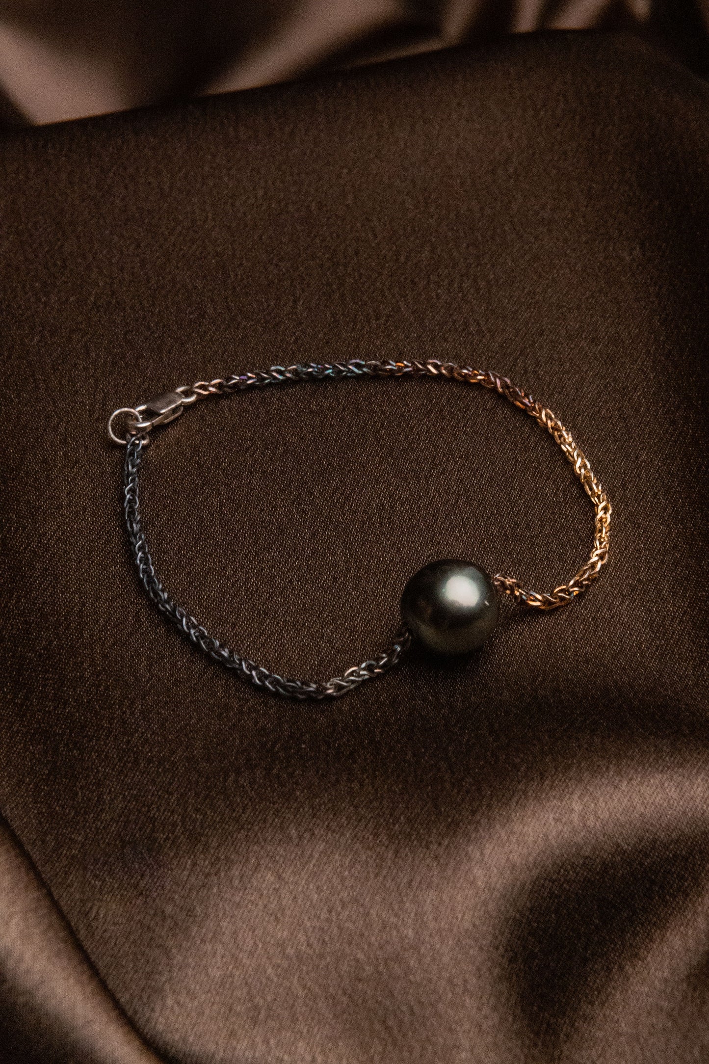 Poema Bracelet with Tahitian Pearl